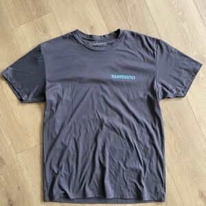 Shimano Charcoal Short Sleeve Tee
